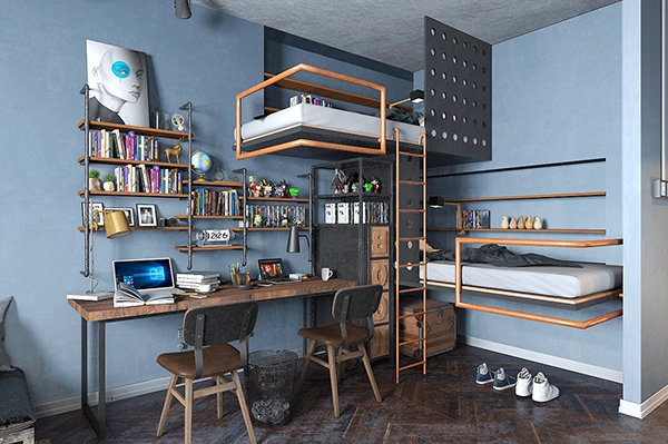 工業(yè)風(fēng)適合廠房宿舍裝修嗎？來看裝修公