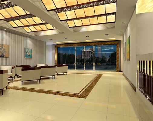 高端部隊(duì)綜合辦公樓裝修案例