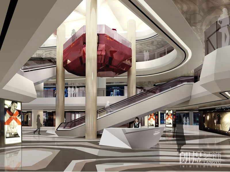 工裝案例-商場設計效果圖