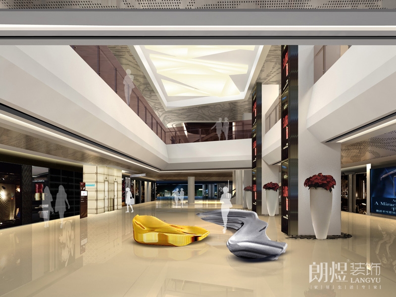 工裝案例-商場設計效果圖