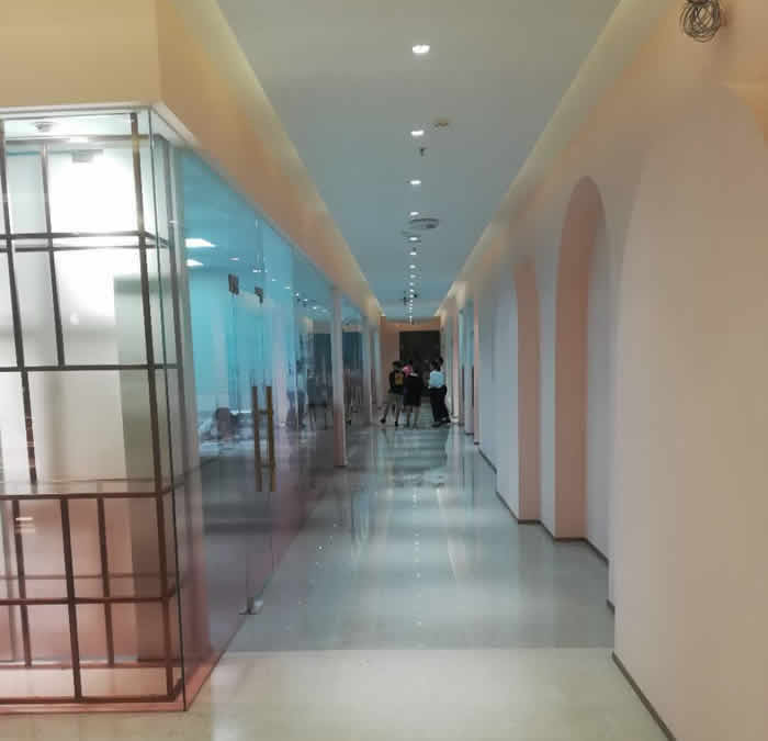 仁和春天烘焙培訓(xùn)機構(gòu)裝修-過道效果圖