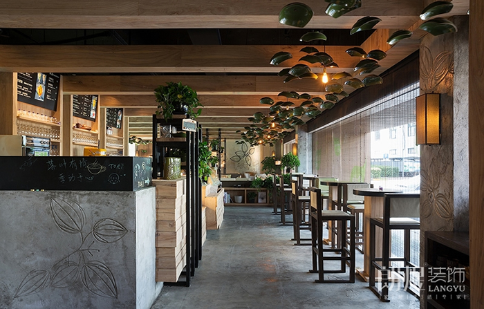 萬科魅力之城餐飲店鋪裝修效果圖