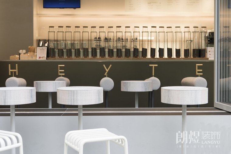 奶茶店鋪吧臺設(shè)計