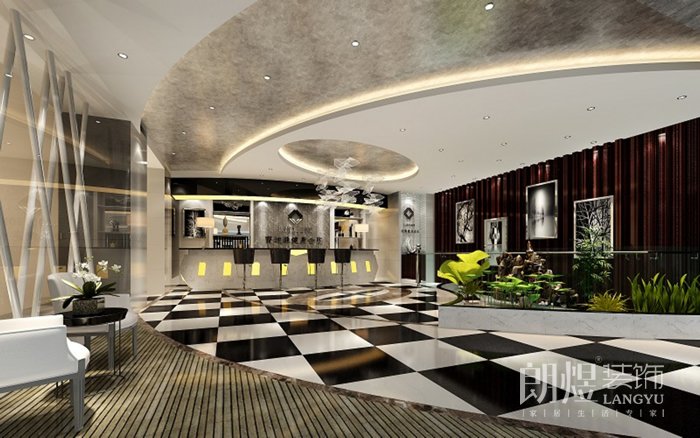 　　現(xiàn)代休閑會(huì)所裝修風(fēng)格圖片