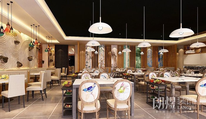 現(xiàn)代飯店裝修風格圖片