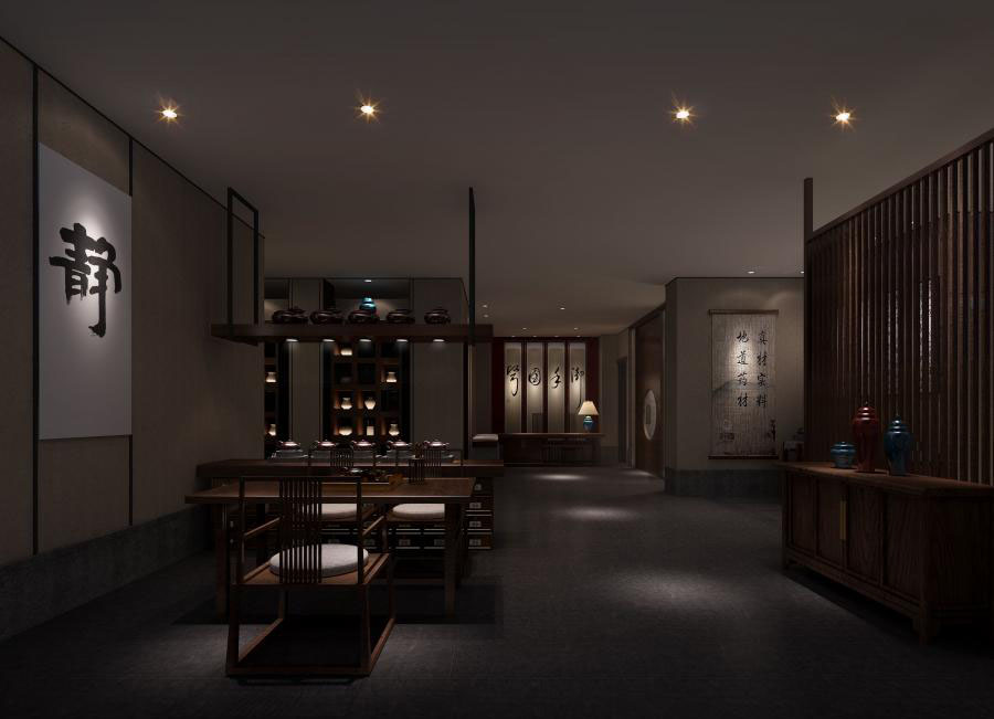 小型中醫(yī)館裝修設計效果圖