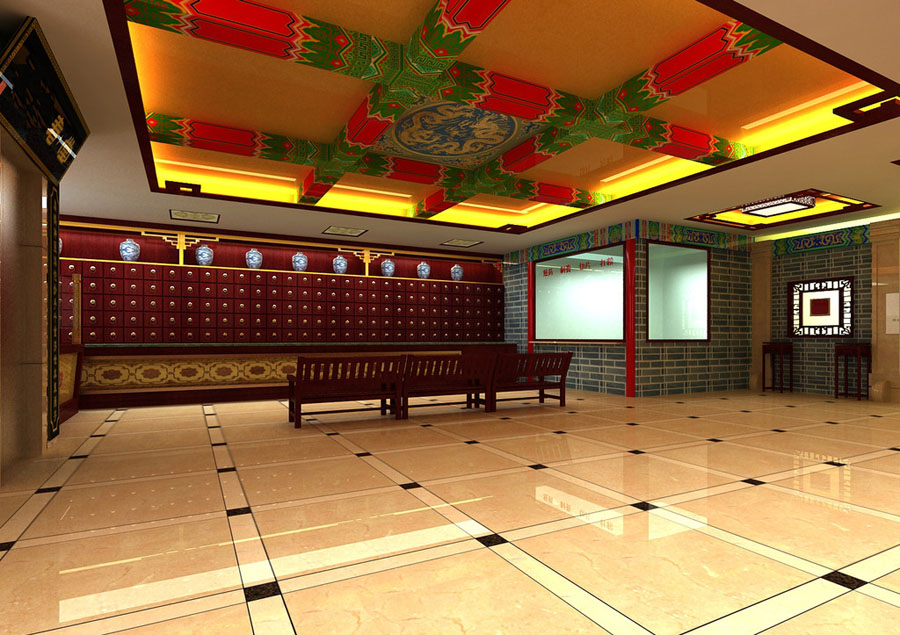 中醫(yī)診所裝修風格圖片