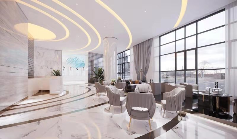 簡約高端整形醫(yī)院裝修效果圖