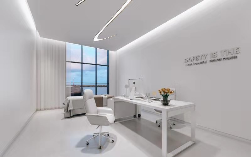 簡約高端整形醫(yī)院就診室裝修效果圖