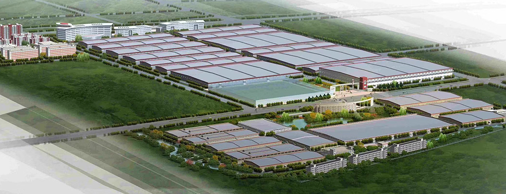 現(xiàn)代工業(yè)廠房設(shè)計(jì)效果圖